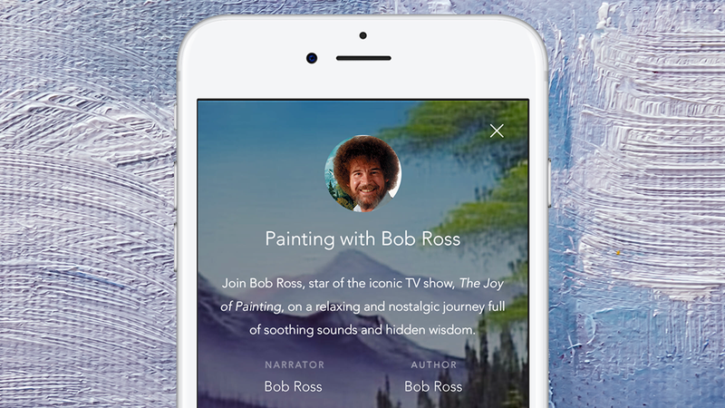 Illustration for article titled This Bob Ross Sleep Meditation Is the Mental Escape I Needed